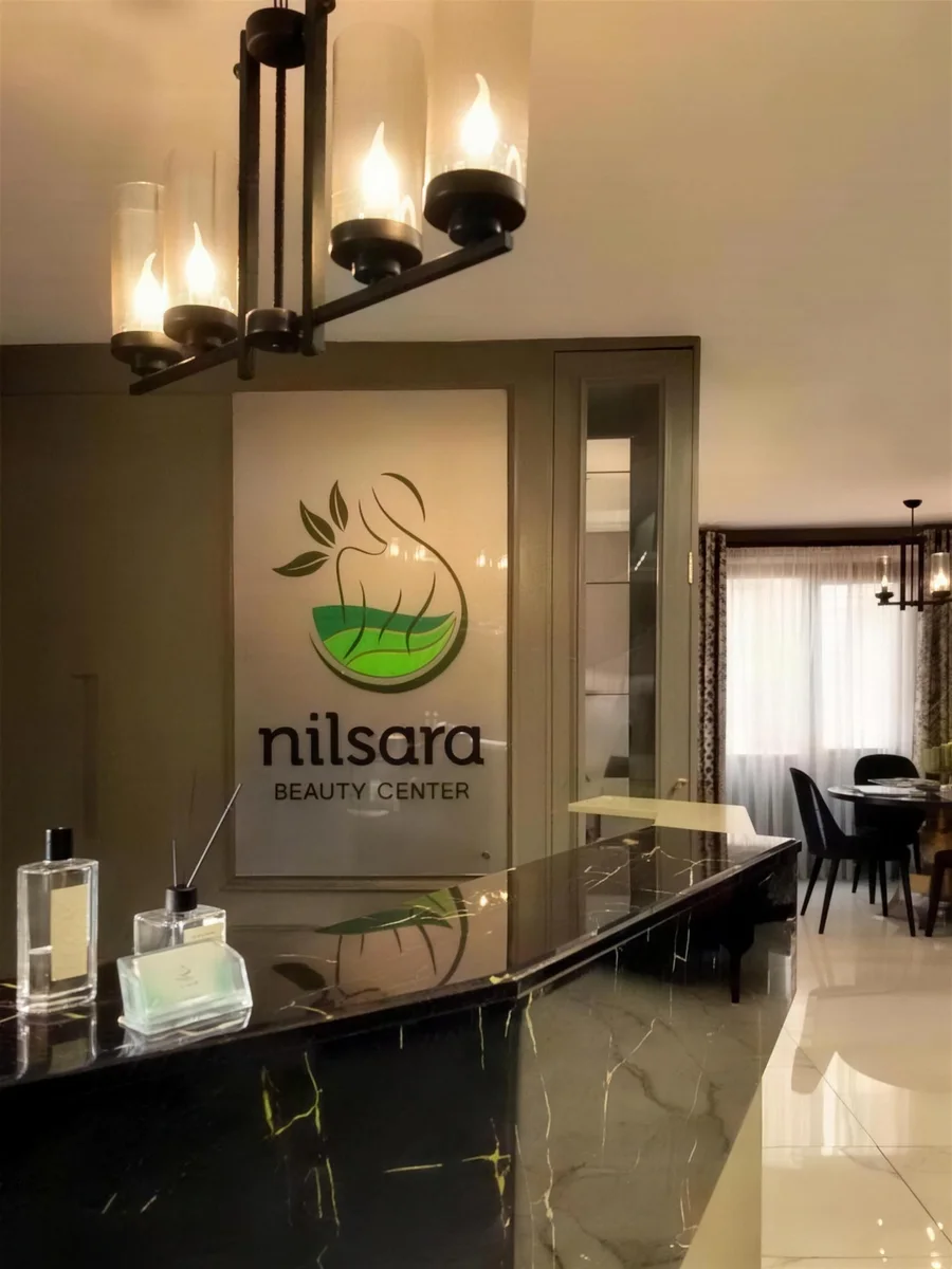 Nilsara Beauty Center resepsiyonu